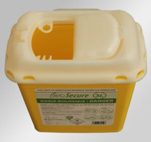 collecteurs d'aiguilles recyclés-3 Litres_Gamme Verte BIOPRO_ACEPRO